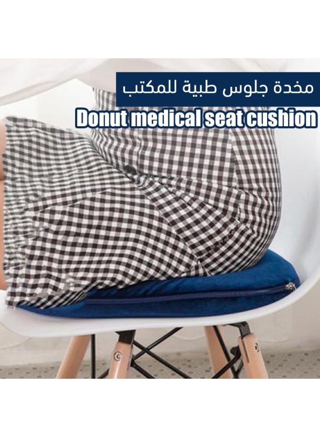 Medical cushion for hemorrhoids and back support – 18-inch seat cushion for pain relief after surgery and childbirth - Image 3